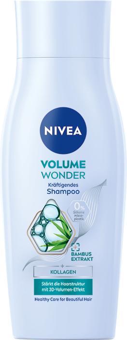 NIVEA Volume & Strength pH-Balance Mini (50 ml, Flüssiges Shampoo)