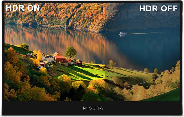 Produktbild Misura 16" M16TB Tragbarer LCD -Touch-Monitor - mit integriertem Akku (1920 x 1080 Pixel, 16")
