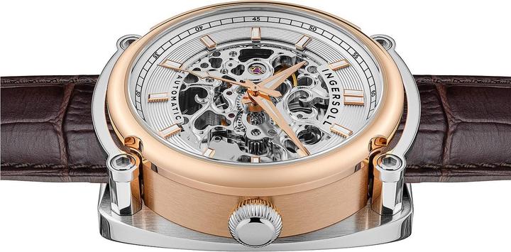 Immagine prodotto Ingersoll 1892 Ingersoll I13302 Orologio da Uomo Automatico Michigan 45mm 5ATM (Orologio scheletrato, 45 mm)