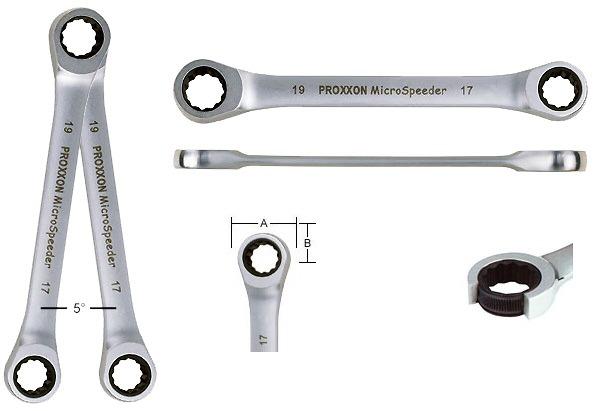Actual product image Proxxon Micro-Speeder Ratchet Wrench