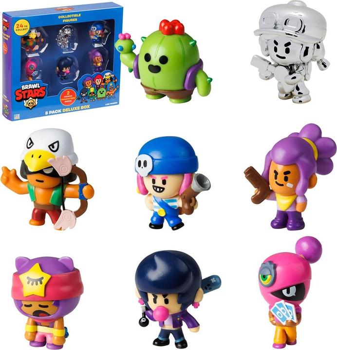 Produktbild Brawl Stars Figure 8 pack deluxe box S1