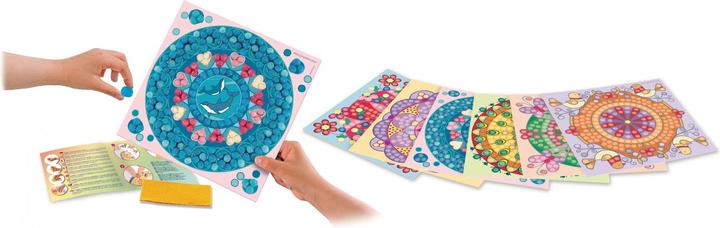 Actual product image PlayMais Trendy Mosaic Mandalas (3,000 pieces)