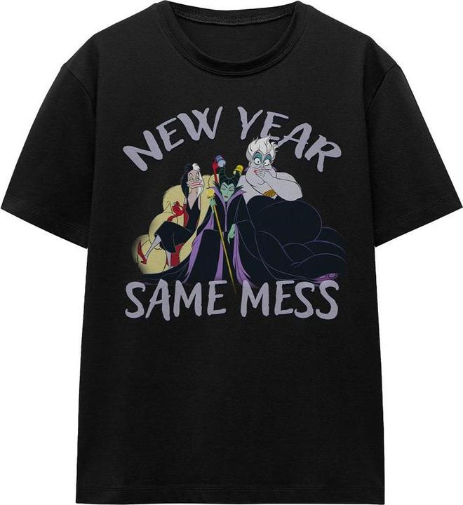 Produktbild Disney Villains New Year Same Mess TShirt (XL)
