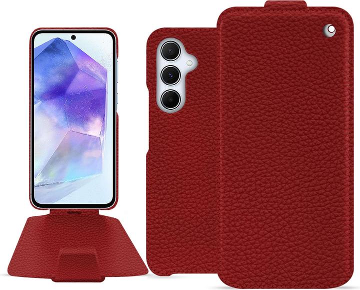 Actual product image Noreve Vertical leather shell (Samsung Galaxy A55)
