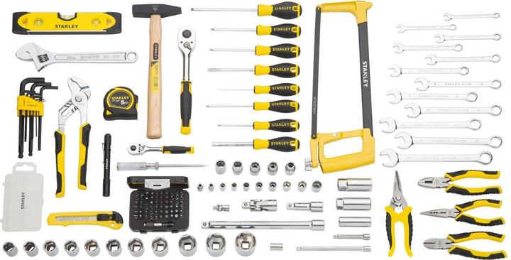Productafbeelding Stanley Gereedschapsset 142 stuks (142 onderdelen)