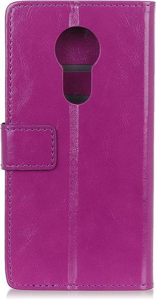 Actual product image MU Classic Crazy Horse Leather Bookcover Series (Motorola Moto G7 Power)