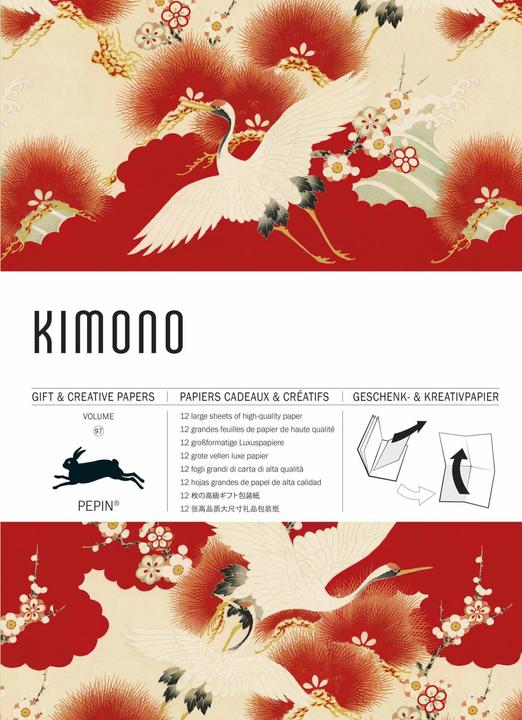 Produktbild Gift & Creative Paper KIMONO (Geschenkpapier, 16 x)
