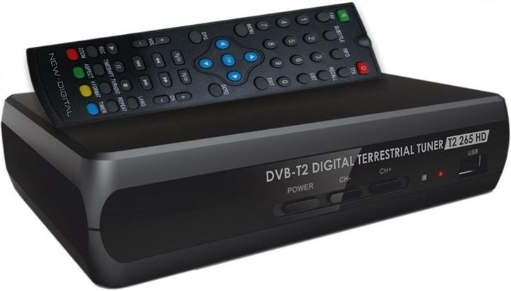 Produktbild New Digital TV-Box T2 265 HD (DVB-T, DVB-T2)