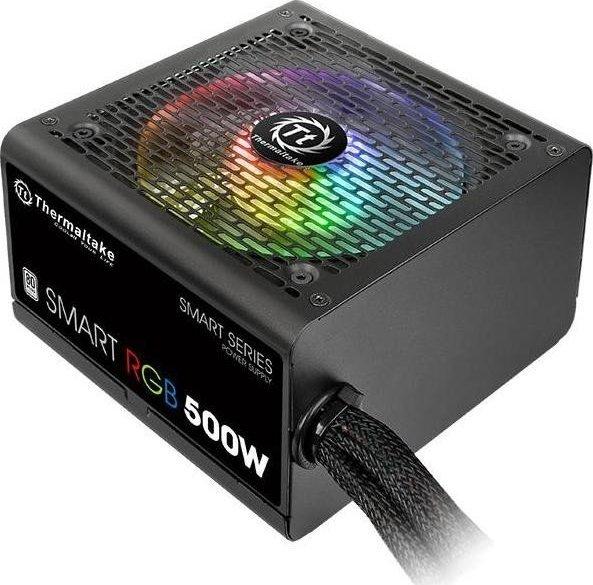 Produktbild Thermaltake Smart 500W RGB (80+ 230V EU, 2xPEG, 120mm, Single Rail) (500 W)