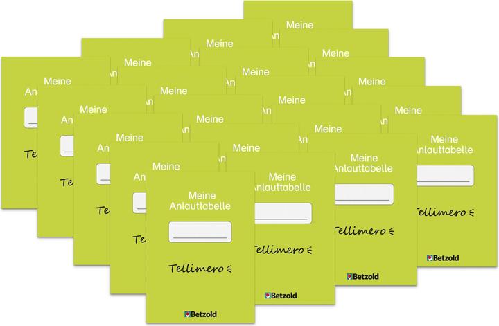 Produktbild Tellimero Anlauttabelle (Deutsch)