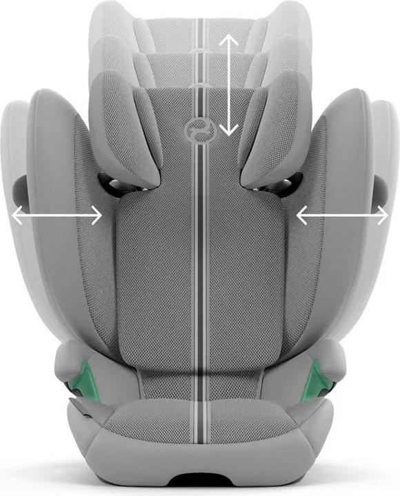 Actual product image Cybex Solution G2 I-Fix (Child seat, ECE R129/i-Size Standard)