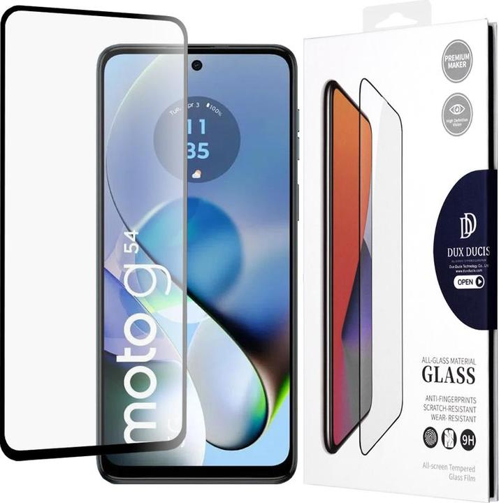 Actual product image Dux Ducis Protective glass screen protector (1 Piece, Motorola Moto G84, Motorola Moto G54)