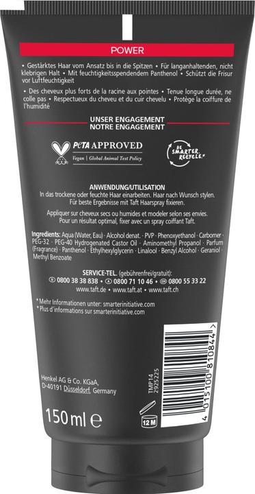 Image du produit Taft Eh bien (Gel coiffant, 150 ml)