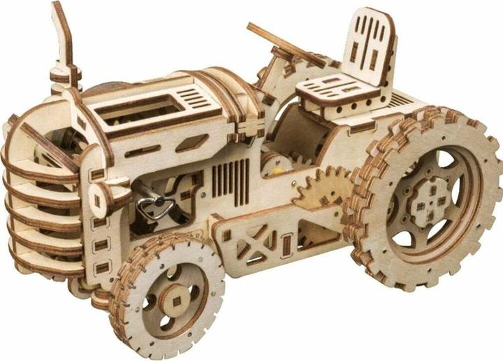 Produktbild Robotime Bausatz Traktor mit Federantrieb