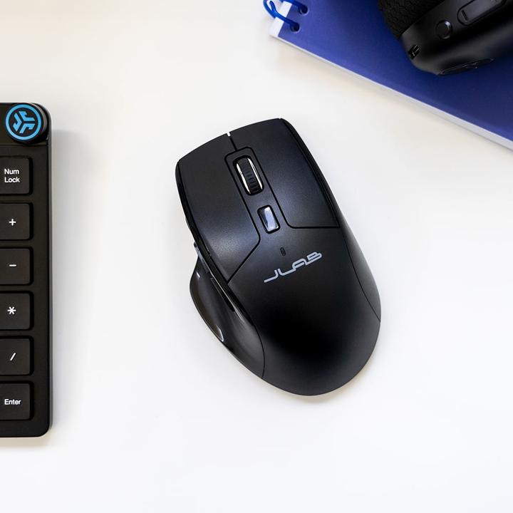 Produktbild JLab Audio JLab JBuds Bluetooth Maus, Ergonomisches Design 7 Tasten, Bis zu drei Benutzerprofilen (Kabellos)