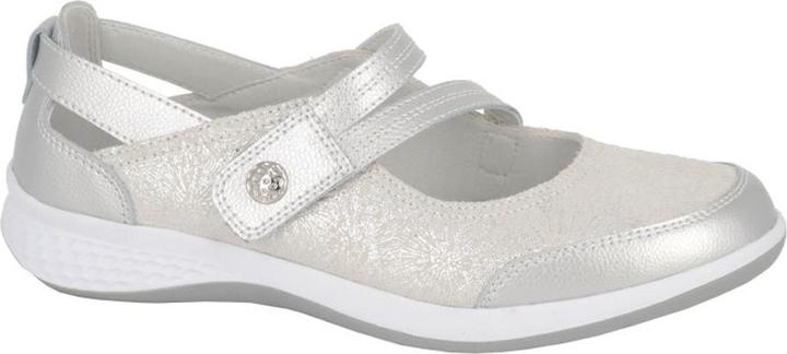 Boulevard Riemchenschuhe Glitzer Wildleder