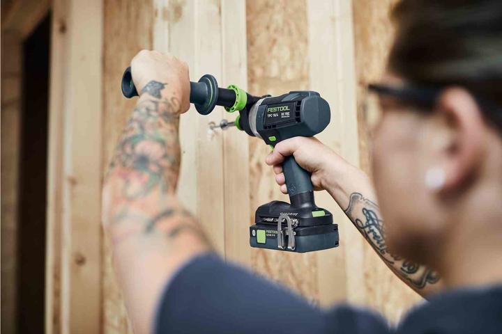 Productafbeelding Festool Accu klopboormachine QUADRIVE TPC 18/4 I-Basic (Oplaadbare batterij)