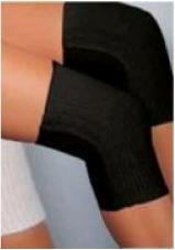 Medima 306/75 Kniewärmer M tri-elastisch schwarz 25% Angora (M)