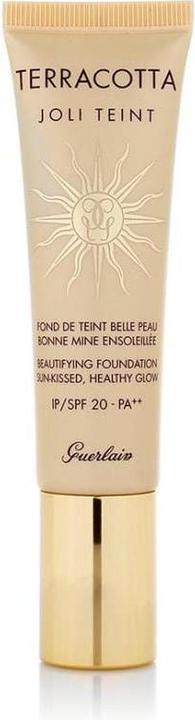 Produktbild Guerlain Terracotta Joli Teint Ebony shining face base 30ml (Brown)