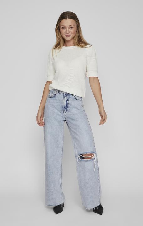 Actual product image Vila Short sleeve knitted top (L)