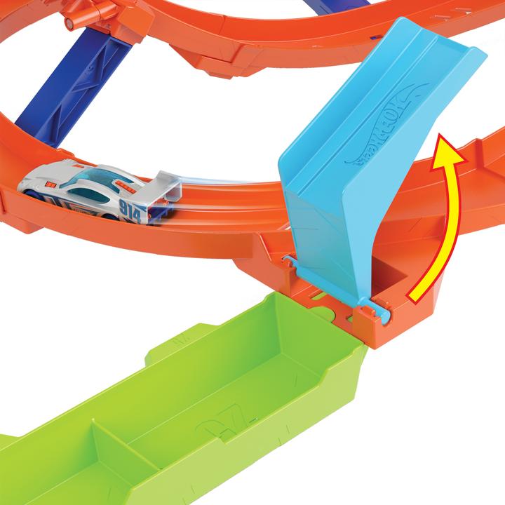 Actual product image Hot Wheels Action Hyper Loop Extreme