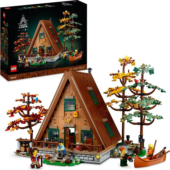 Produktbild LEGO Finnhütte (21338, LEGO Ideas, LEGO Seltene Sets)