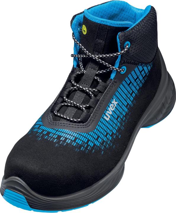Produktbild Uvex Safety 6833945 Sicherheitsstiefel S2 Schuhgrösse (EU): 45 Blau, Schwarz 1 Paar (S2, 45)