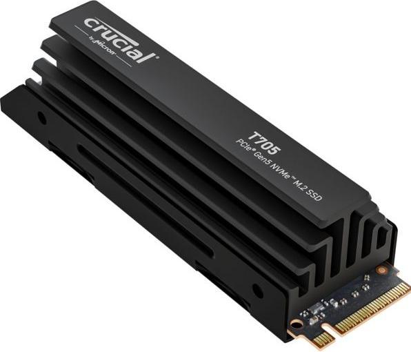 Produktbild Crucial T705 mit Kühlkörper (1000 GB, M.2 2280)