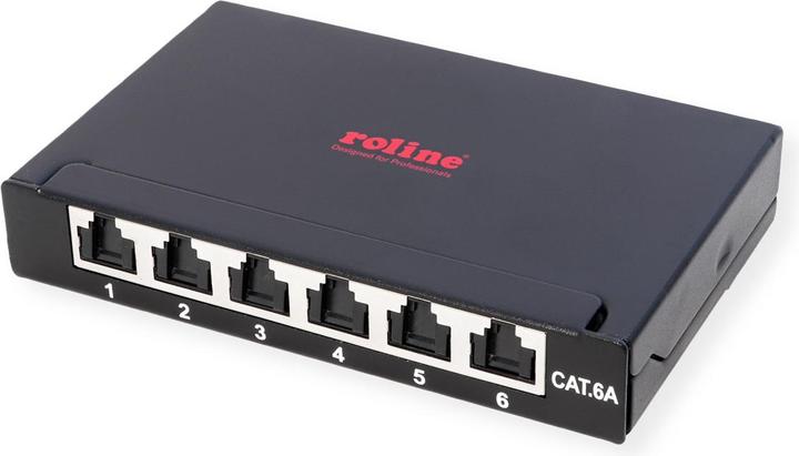 Immagine prodotto Roline Pannello patch mini 6x RJ45 schermato Cat.6A/Cl.EA, 0.5U