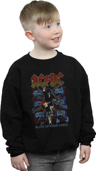 Actual product image AC/DC Boys Blow Up Your Video Sweatshirt (152, 158)