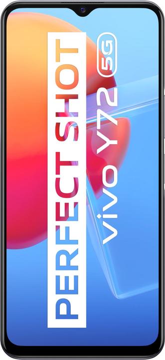 Actual product image Vivo Y72 5G (128 GB, Black, 6.58", Dual SIM, 64 Mpx, 5G)