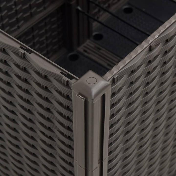 Actual product image VidaXL Planter with trellis PP