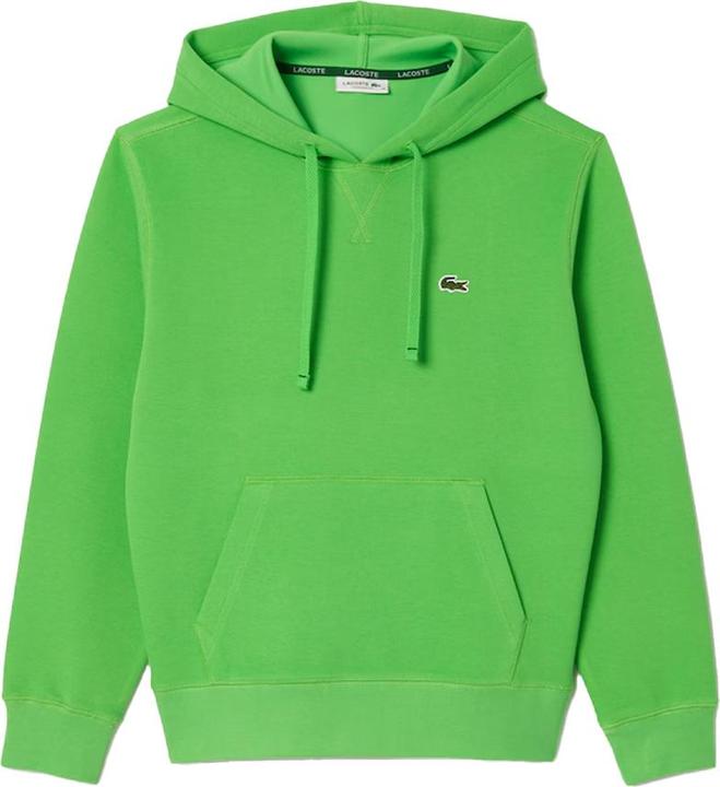Actual product image Lacoste Womens/Ladies Double-Face Cotton Pique Relaxed Fit Hoodie (32 D)