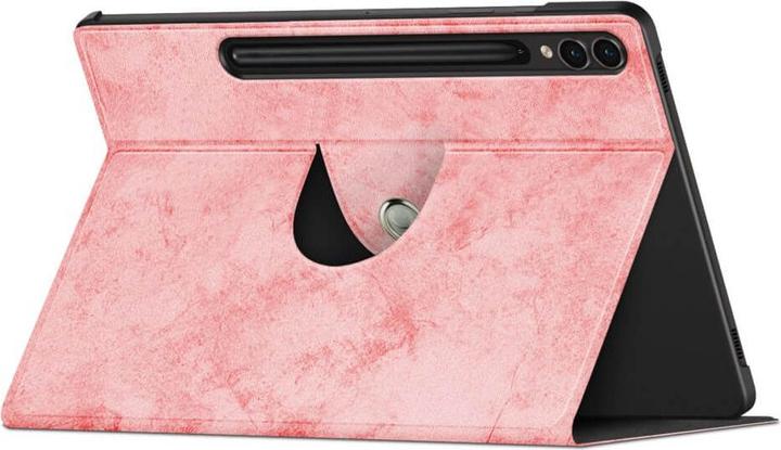 Actual product image Cover-Discount Galaxy Tab S9+ - 360 degree tablet case pink (Galaxy Tab S9+, Galaxy Tab S10+)