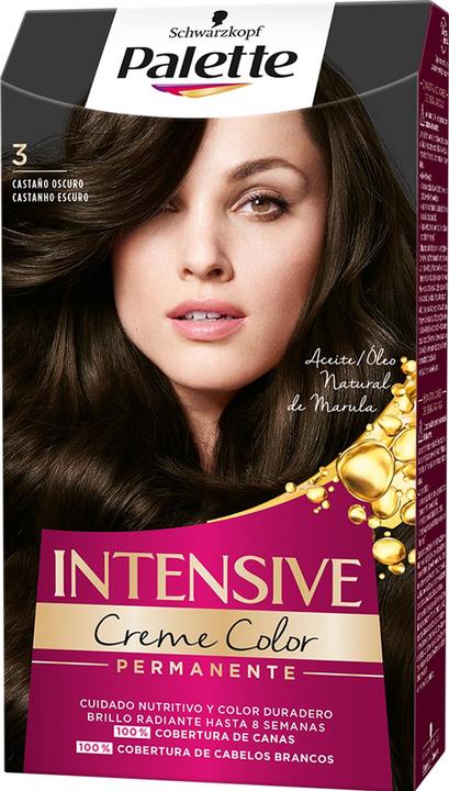 Schwarzkopf PALETTE INTENSIVE encre #3-castaño oscuro (3)