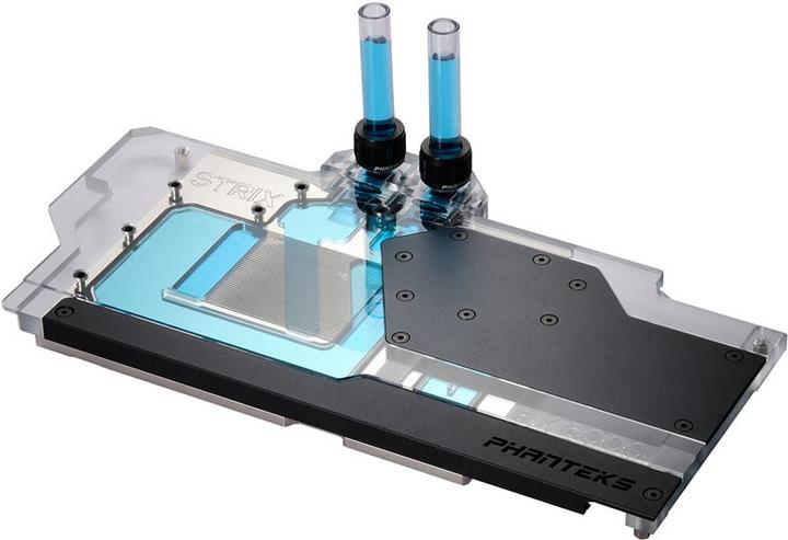 Actual product image Phanteks Glacier G6000 STRIX GPU Water Block, ASUS RX 6800/6900 Strix/TUF, D-RGB - with backplate, sc