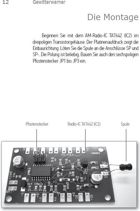 Produktbild Franzis Gewitterwarner zum Selberbauen