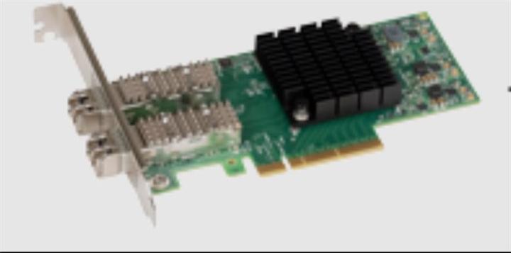Actual product image Sonnet Twin25G Dual Port 25Gb PCIe Card (SFP28s included)