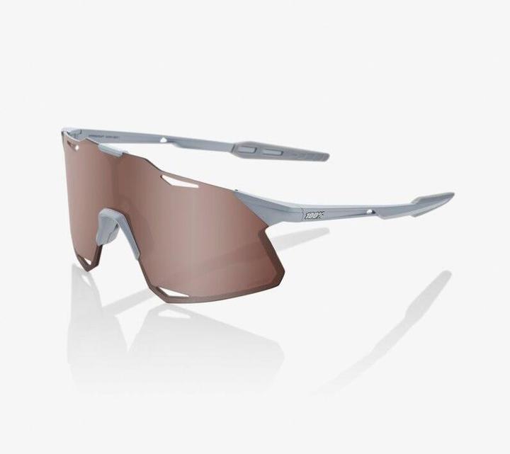 Actual product image 100% Hypercraft (Matte Stone Grey, Silver, laser crimson)