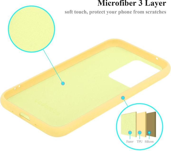 Actual product image Cadorabo TPU Liquid Silicone Case Cover (Samsung Galaxy S20 Ultra)