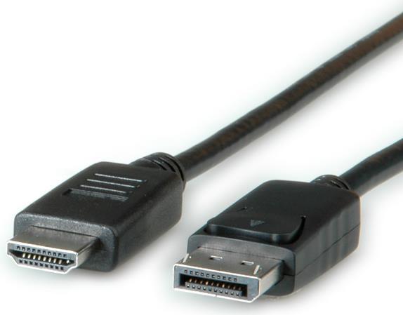 Actual product image Roline DisplayPort — HDMI (Typ A) (3 m, DisplayPort, HDMI)