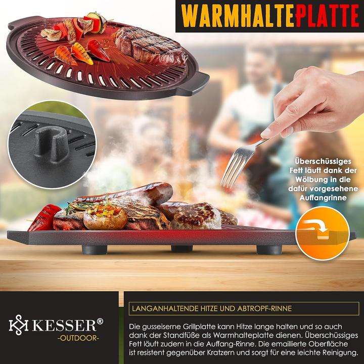 Actual product image Kesser Raketenofen mit Grillpfanne & Tragetasche