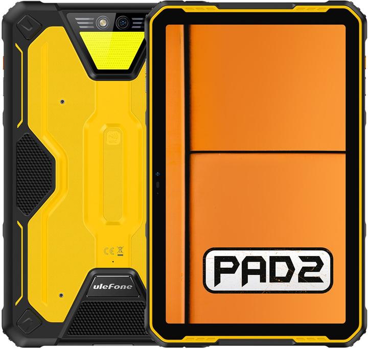 Actual product image Ulefone ARMOR PAD 2 11" NFC 8/256GB BLACK (4G, 11", 256 GB, Black, Yellow)