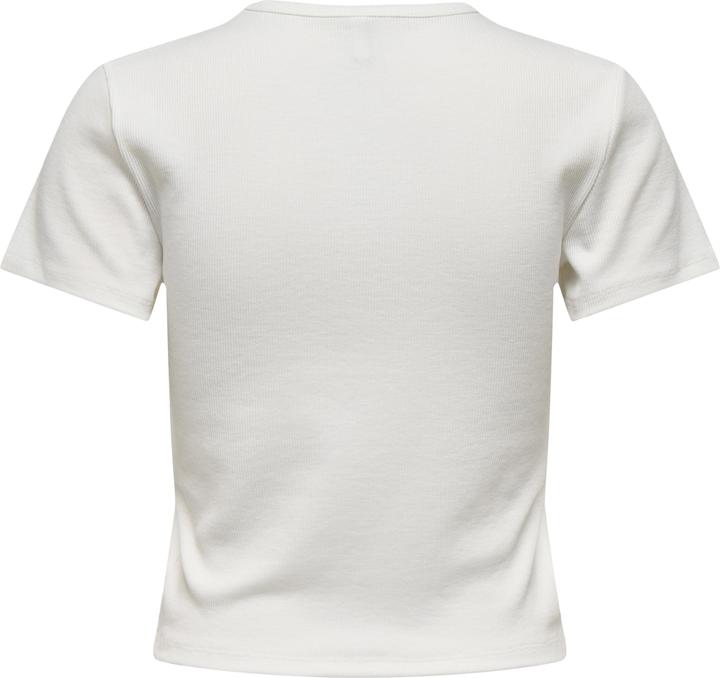 Actual product image Only Onldaniella S/S Rib Top Cs Jrs (XS)