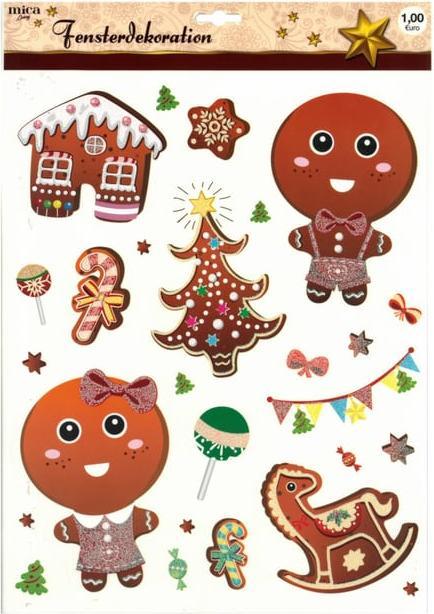 Produktbild MICA Living Fensterbild - Weihnachten - 1 Bogen