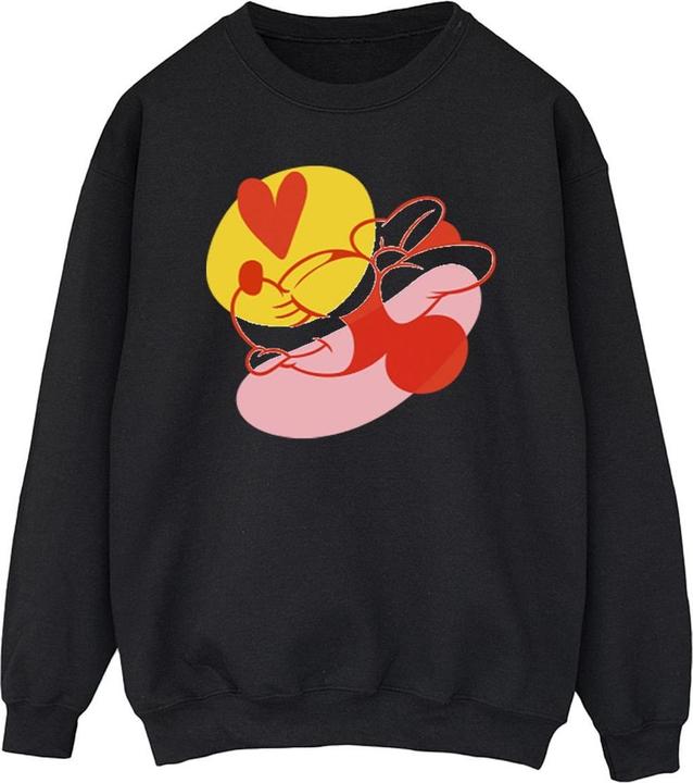 Immagine prodotto Disney Minnie Mouse Tongue Heart Felpa Uomo (L)