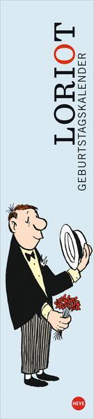 Produktbild Loriot Geburtstagskalender Langplaner (Deutsch)