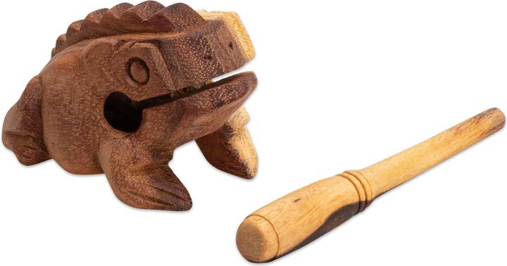 Produktbild Betzold Musik Frosch-Guiro mit Schlägel