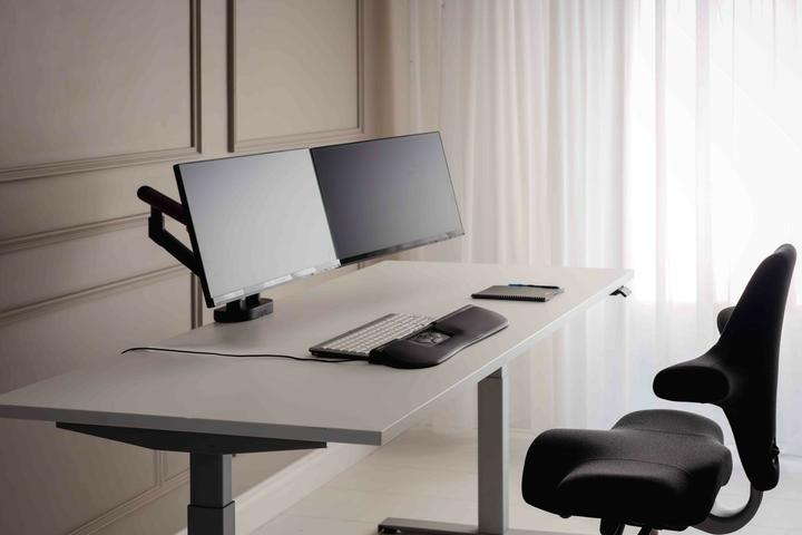 Produktbild Bakker Elkhuizen BNEBFDB BAKKER BE Flexible Monitorarm (Tisch, 35")