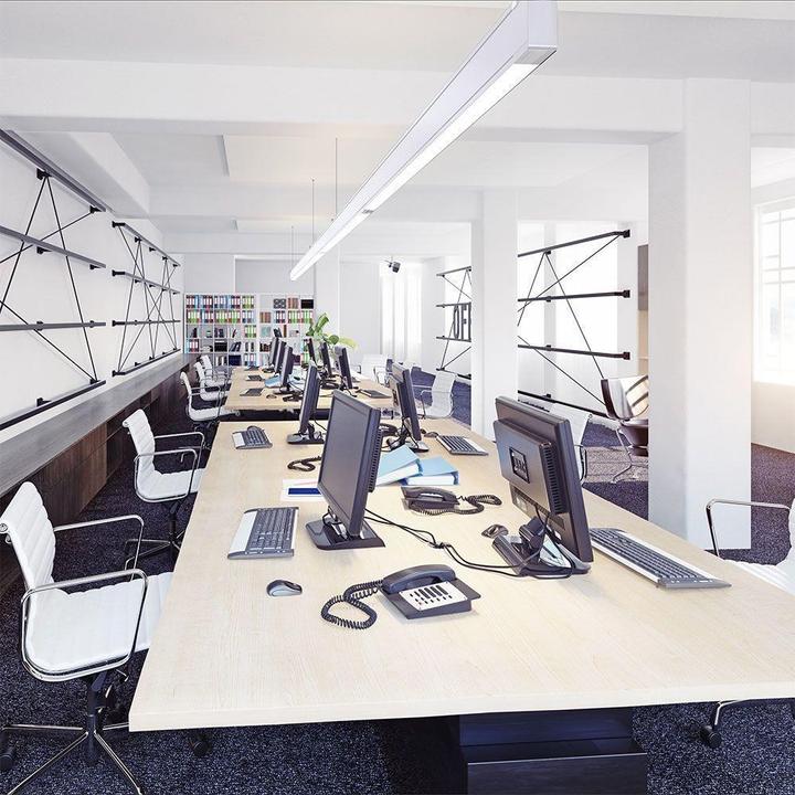 Image du produit V-TAC VT760S LED linéaire Haut Bas Barre lumineuse SAMSUNG Chip 60W Suspension Argent Boîtier 4000 (6000 lm)